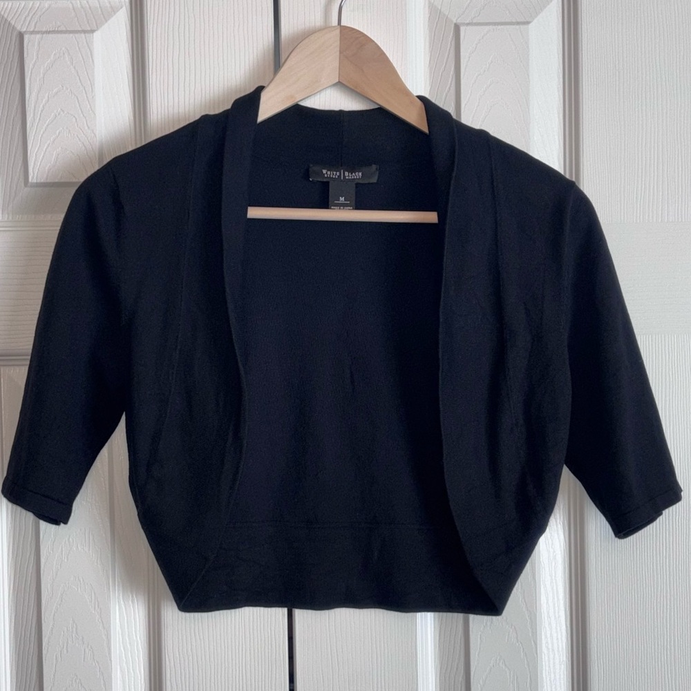 White House Black Market Silk Blend Shrug